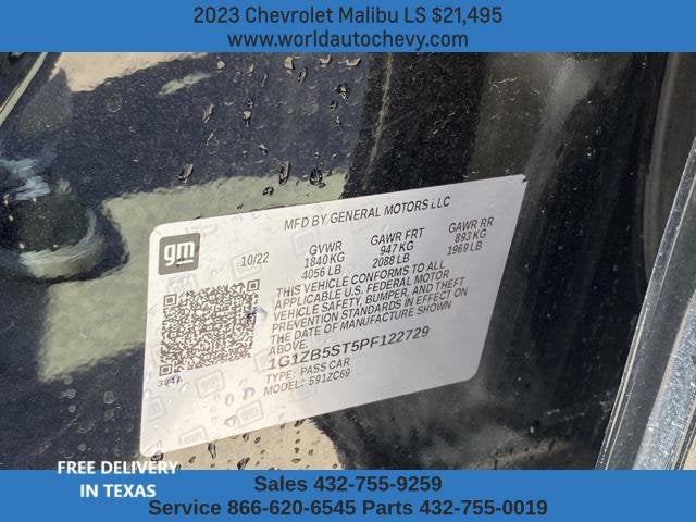 2023 Chevrolet Malibu LS